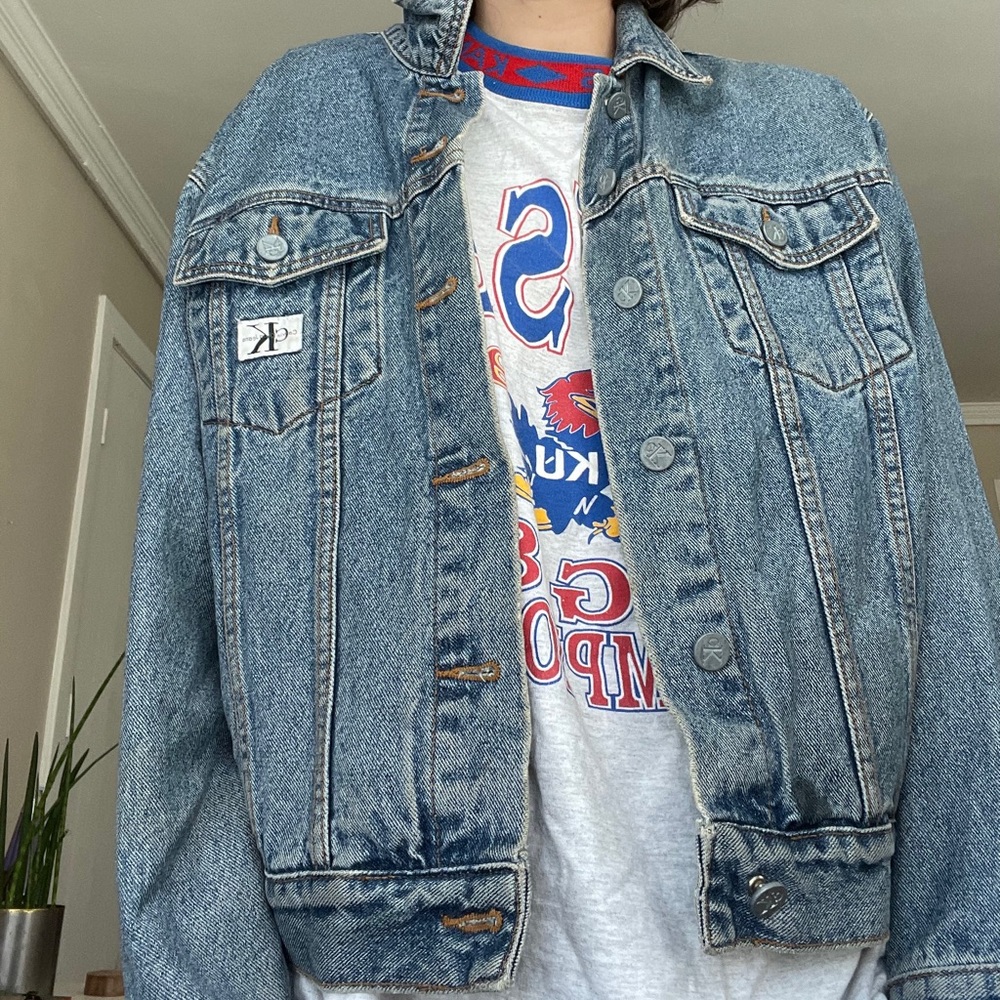 RARE vintage Calvin Klein denim jacket
